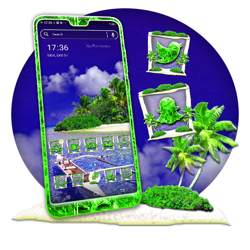 Sea Beach Boat Theme icon