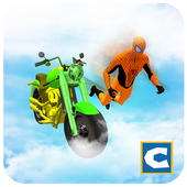 Voar Aranha Transform bicicleta Batalha icon