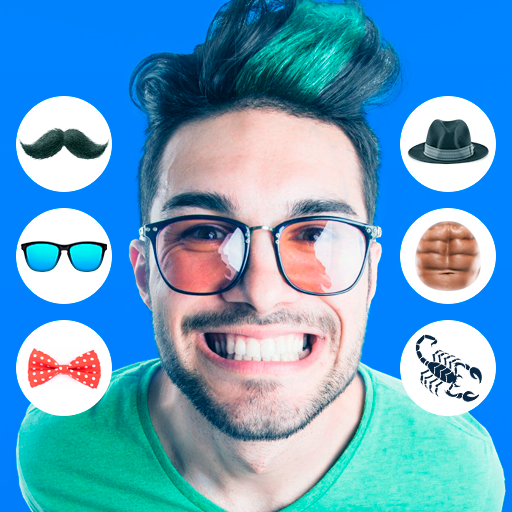 Мужчина Фоторедактор иконка