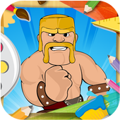 Clash Clans Coloring Game icon