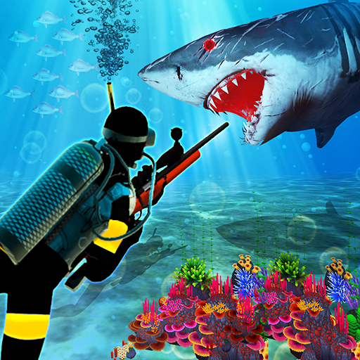 ikon Scuba Diver Sniper Fury: Blue Whale Shark Hunter