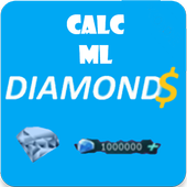 Diamonds💎Mobile Legends Calc FREE icon