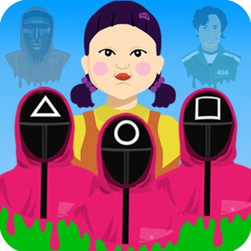 Squid Challenge Red light Game icon