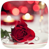 Rose of love Live wallpaper icon