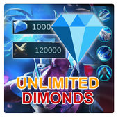 Instant mobile legends free diamond Daily Rewards icon