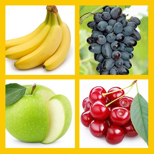Guess the Fruit Game with cross words icon