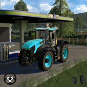 Farming Driving Tractor -farming and building game icon