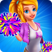 High School Cheerleader Squad icon
