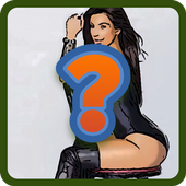 Hot celebrities quiz icon