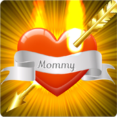 Valentine's Heart On Fire LWP icon