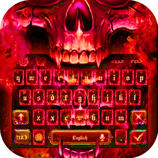 Red Fire Dragon Keyboard icon