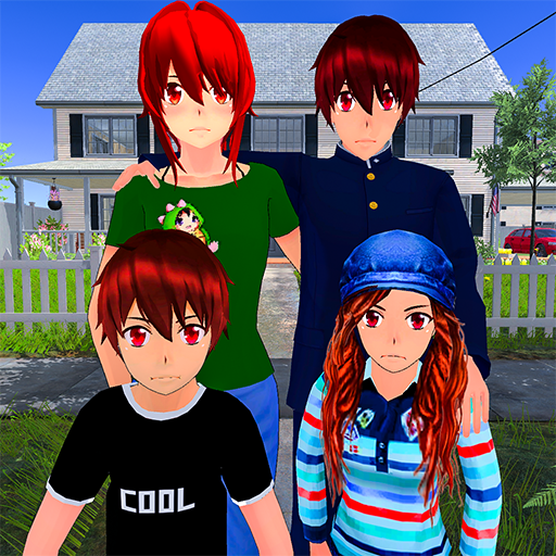 Anime Dad Happy Family Life Simulator Games 2021 icon