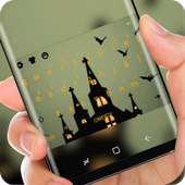 Halloween Horror Nights Keyboard Bats Theme on 9Apps