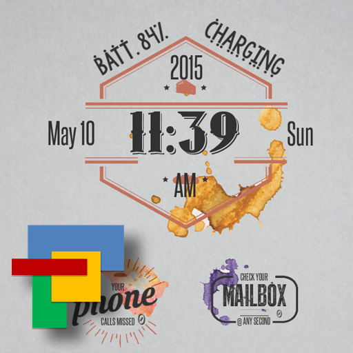 Watercolour for Total Launcher icon