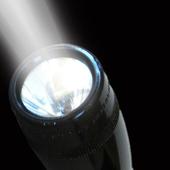 Flashlight one hand operated icon