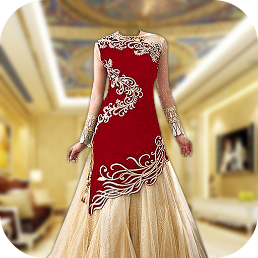 Royal Bridal Dress Photo Maker icon
