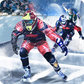 Ice Downhill Cross Race icon