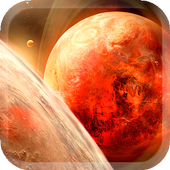Planets 3D Live Wallpaper (backgrounds &amp; themes) icon