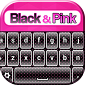 Black and Pink Keyboard Theme icon