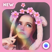 Sweet Snap Camera | 3D Face Emoji Snap Cat icon
