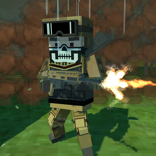 Shooting Blocky Combat Swat GunGame Survival icon