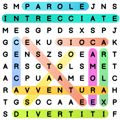 Parole Intrecciate Italiano icon