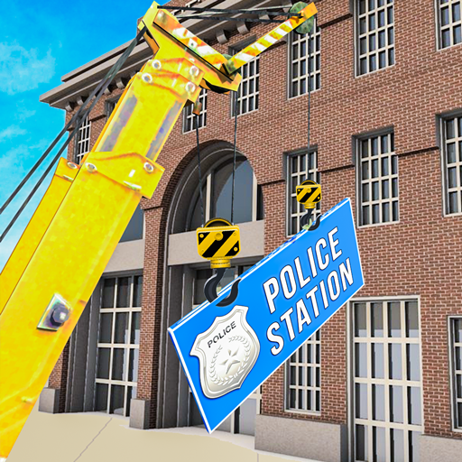 Police Station Builder Game Construction Master icon