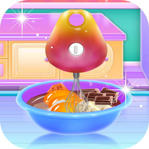 Cooking chocolate cake : Games for kids icon