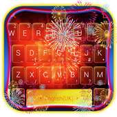 Fireworks 2019 Keyboard Tahun Baru