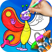 Butterfly Drawing And Coloring icon