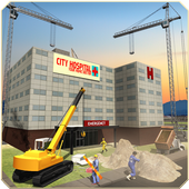 Hospital Craft: Doctor Building Simulator 3D Games icon