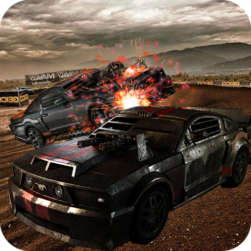 crashed car war 3d icon