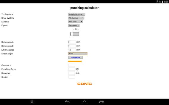 CONIC Calculator screenshot 4