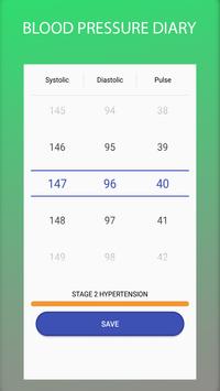 Blood Pressure Diary скриншот 2