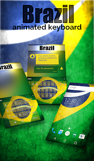 Brazil Live Wallpaper Theme screenshot 1