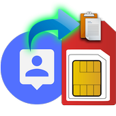 Contacts to SIM Card icon