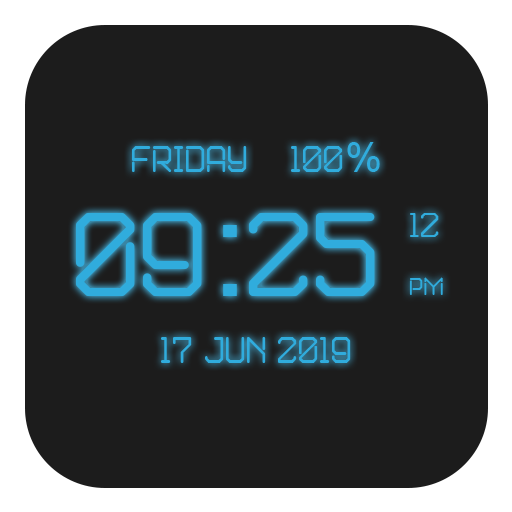 Display Digital Clock Live Wallpaper icon