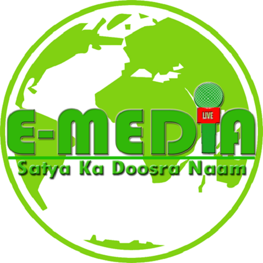 E-MEDIA NEWS - 100% Indian App for News &amp; Videos icon