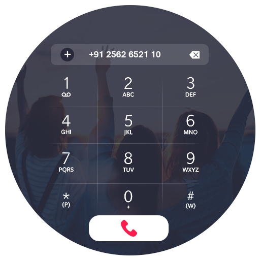 My Photo Phone Dialer  Photo Caller Screen Dialer أيقونة