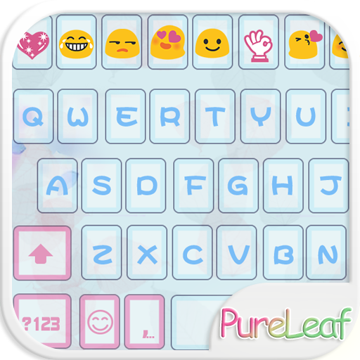 Love Leaf Emoji Keyboard Theme أيقونة