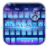 Purple Blue Galaxy Keyboard on 9Apps