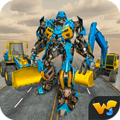 Multi Excavator Robot Transformation: Robot Wars icon