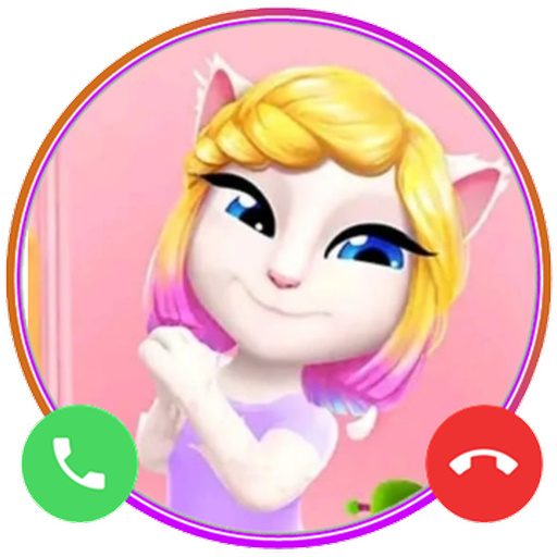 Call Cat Angela's Chat -  callprank icon
