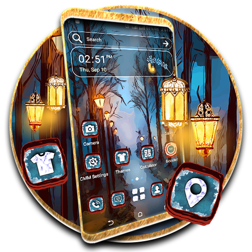 Forest Painting Theme icon