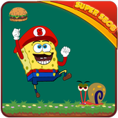Super Sbob Sponge Adventure Run : the Sweet Burger icon