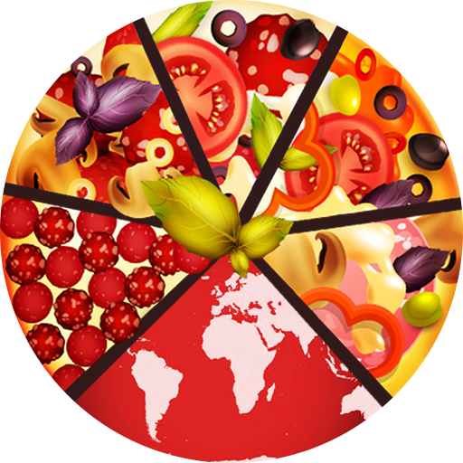 عالم البيتزا لوصفات بيتزا شهية أيقونة