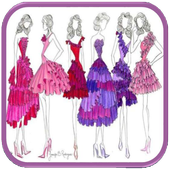 Fashion Sketchbooks - Drawing icon