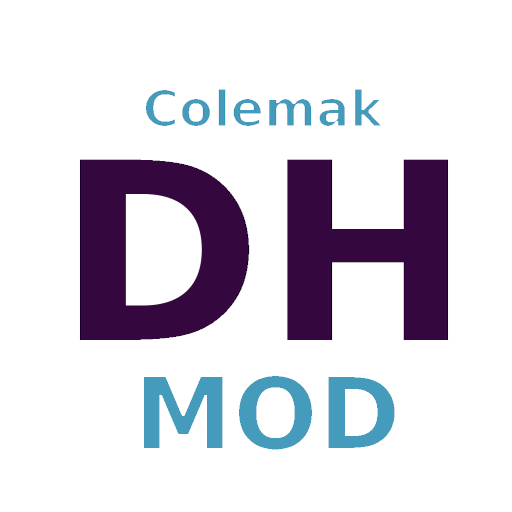 Colemak Mod-DH physical keyboard icon