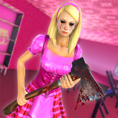 Horror Haunted House - Barb Granny Scary Games icon