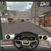 City Coach Bus Driver icon